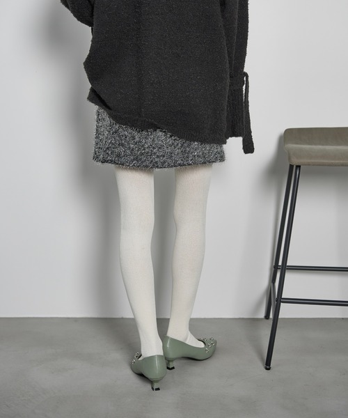 THE YOn（ザヨン）の「グリッターシャギーミニスカート（スカート・レディース・ブラック/シルバー・S/M）」の15枚目の写真