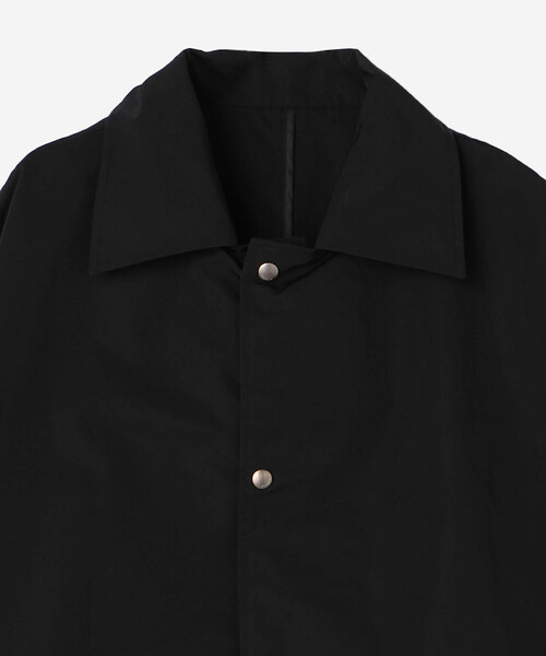 Bshop(ビショップ)の「eunoia | 襟付きロングコート MEN(ステンカラーコート・メンズ・ブラック・M/L)」の13枚目の写真