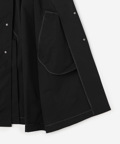 Bshop(ビショップ)の「eunoia | 襟付きロングコート MEN(ステンカラーコート・メンズ・ブラック・M/L)」の8枚目の写真