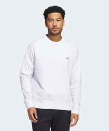 adidas | クルーネック エンボスプリント ラグランスリーブ長袖スウェット【adidas Golf/アディダスゴルフ】(スウェット)
