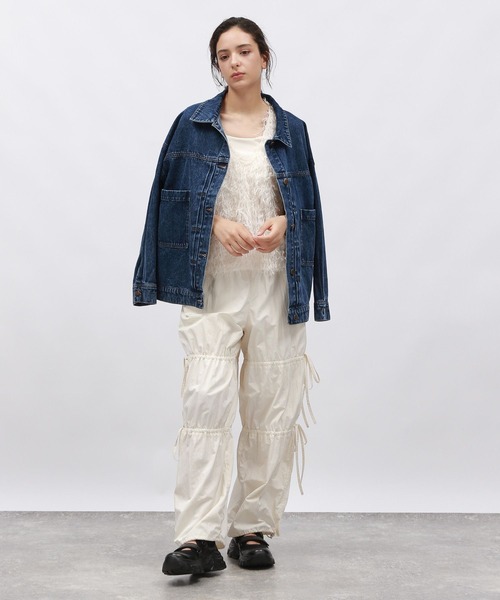 LAKOLE(ラコレ)の「2WAYフリンジベスト / 149575(ベスト・レディース・ブラック/アイボリー/グレー・FREE)」の14枚目の写真