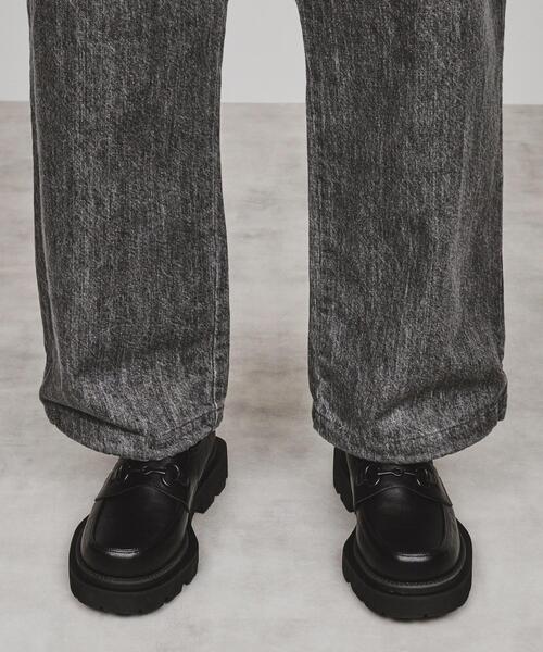 【セール】デニムコンビスウェットパンツ（その他パンツ）｜tk.TAKEO KIKUCHI（ティーケータケオキクチ）