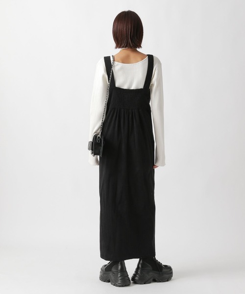 セール】フロントZIPコーデュロイワンピース（ワンピース）｜PAGEBOY