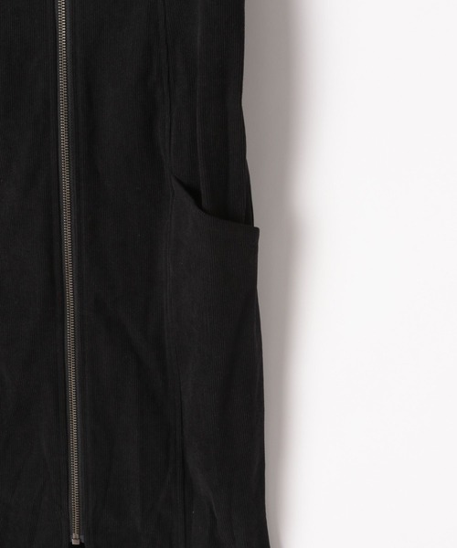 PAGEBOY（ページボーイ）の「フロントZIPコーデュロイワンピース（ワンピース・レディース・ブルー/ブラック・FREE）」の17枚目の写真