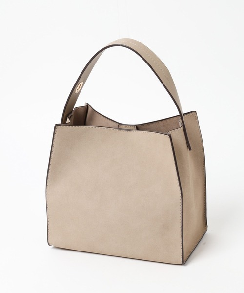 Andemiu（アンデミュウ）の「【WEB限定】ファーハンドル2Pバック140606（トートバッグ・レディース・ライトブルー/ライトカーキ/ベージュ・FREE）」の18枚目の写真