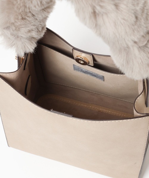 Andemiu（アンデミュウ）の「【WEB限定】ファーハンドル2Pバック140606