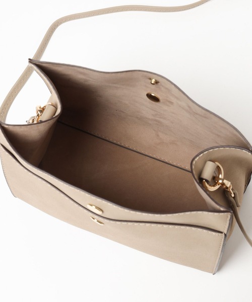 Andemiu（アンデミュウ）の「【WEB限定】ファーハンドル2Pバック140606（トートバッグ・レディース・ライトブルー/ライトカーキ/ベージュ・FREE）」の16枚目の写真