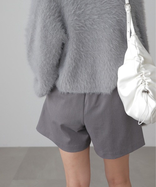 FREE'S MART(フリーズマート)の「◆ベルト付きショートパンツ(その他パンツ・レディース・ベージュ/ブラック/グレー・SMALL/MEDIUM)」の7枚目の写真