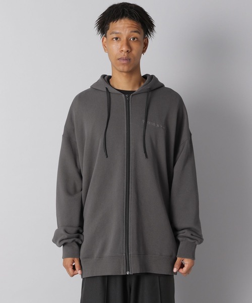 Chaos ダークグレー フード付きクロップドパーカー 未使用❣️ Chaos