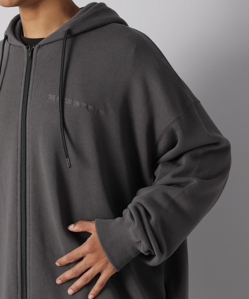 セール】【NUMERALS】ロゴフェードジップパーカー（パーカー）｜niko