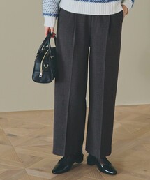 grove（グローブ）の「シャークスキン裏起毛スラックスパンツ（その他パンツ）」