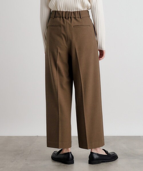 grove（グローブ）の「◆シャークスキン裏起毛スラックスパンツ（その他パンツ・レディース・ダークブラウン/ブラック系3/チャコール・02/03/01/04/05）」の18枚目の写真