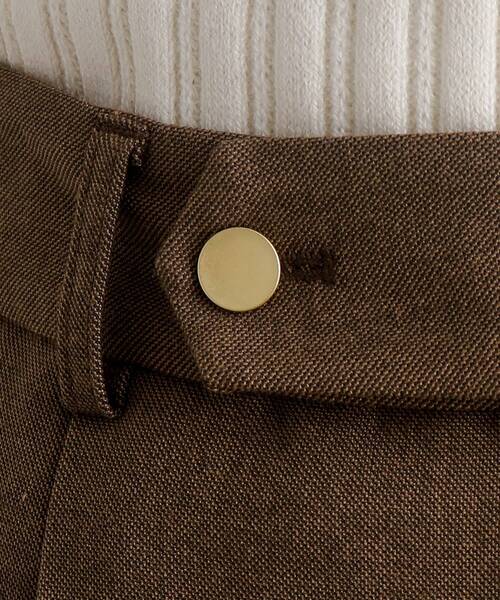 grove（グローブ）の「◆シャークスキン裏起毛スラックスパンツ（その他パンツ・レディース・ダークブラウン/ブラック系3/チャコール・02/03/01/04/05）」の21枚目の写真