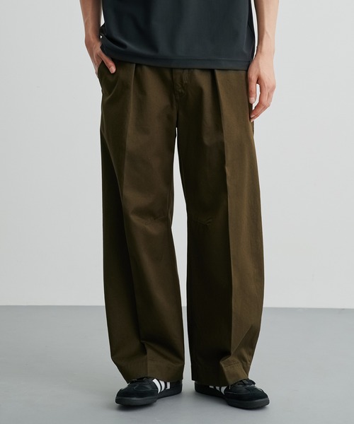 PUBLIC TOKYO PUBLIC CHINOS バレルイージー バレルチノ PUBLIC CHINOS バレルレッグイージー（チノパンツ）｜PUBLIC