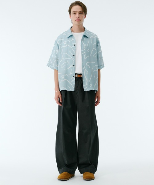 PUBLIC TOKYO チノパン CHINOS バレルレッグイージー メンズ