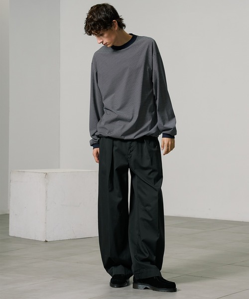 PUBLIC TOKYO PUBLIC CHINOS バレルイージー バレルチノ PUBLIC CHINOS バレルレッグイージー（チノパンツ）｜PUBLIC