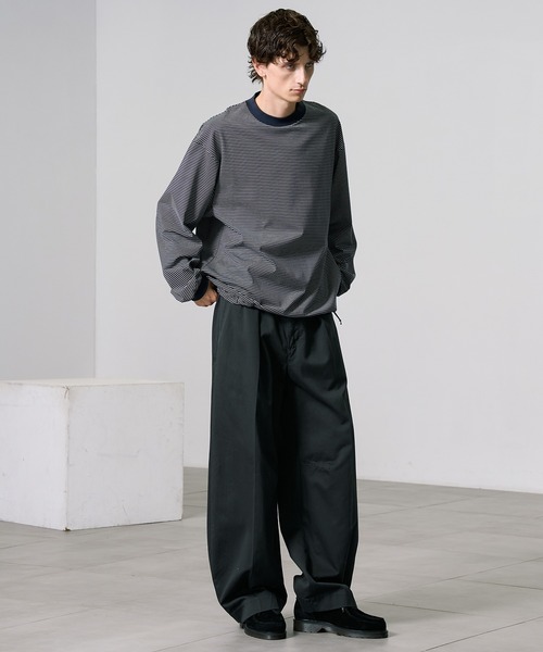 PUBLIC TOKYO PUBLIC CHINOS バレルイージー バレルチノ PUBLIC CHINOS バレルレッグイージー（チノパンツ）｜PUBLIC