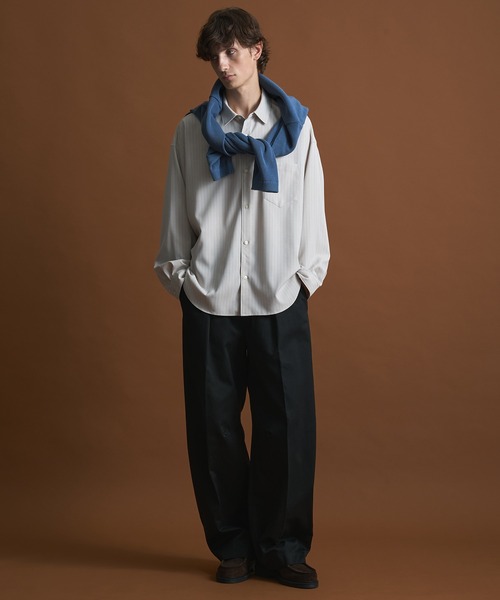 PUBLIC CHINOS バレルレッグイージー（チノパンツ）｜PUBLIC