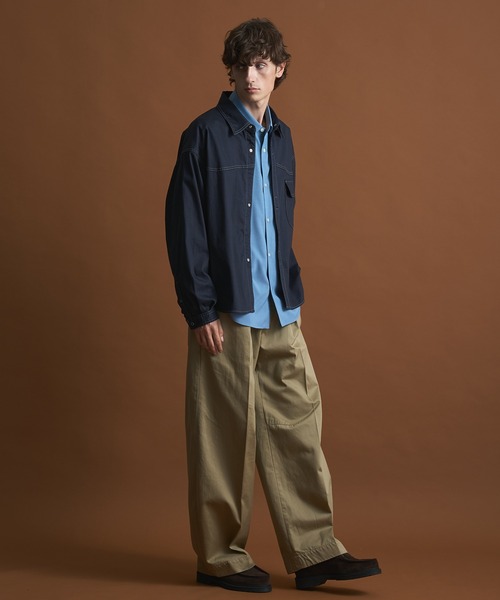 PUBLIC CHINOS バレルレッグイージー（チノパンツ）｜PUBLIC