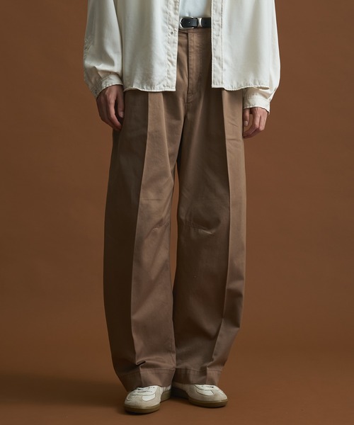 PUBLIC TOKYO PUBLIC CHINOS バレルレッグイージー PUBLIC CHINOS バレルレッグイージー（チノパンツ）｜PUBLIC