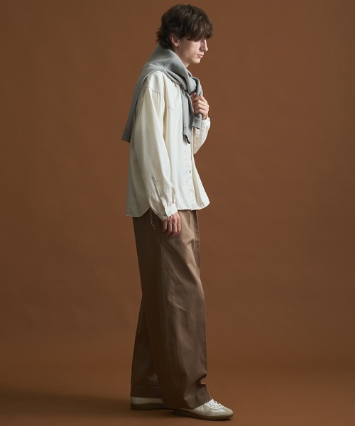 PUBLIC CHINOS バレルレッグイージー（チノパンツ）｜PUBLIC