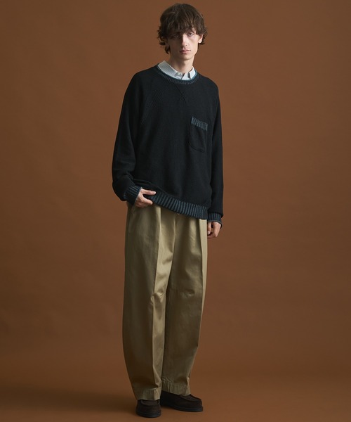 PUBLIC CHINOS バレルレッグイージー（チノパンツ）｜PUBLIC