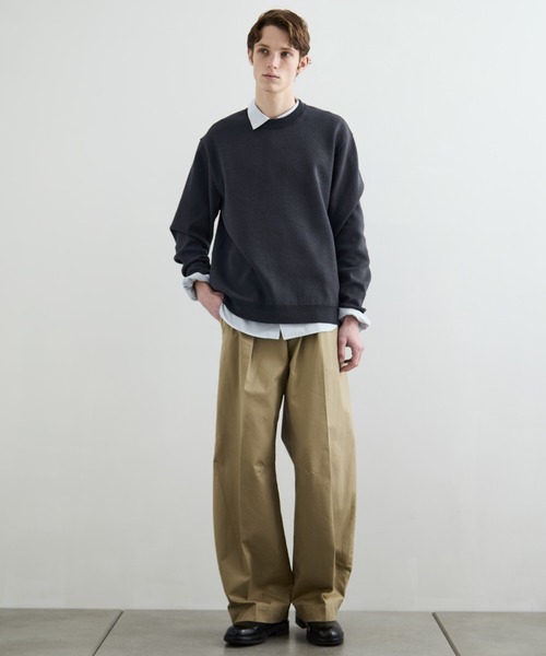 PUBLIC TOKYO PUBLIC CHINOS バレルイージー バレルチノ PUBLIC CHINOS バレルレッグイージー（チノパンツ）｜PUBLIC TOKYO