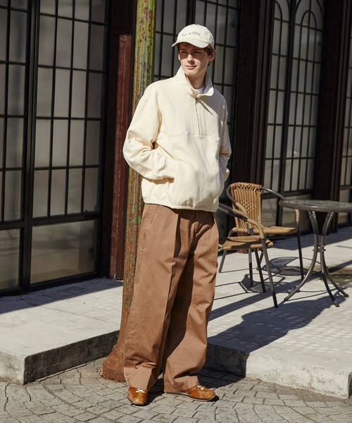 PUBLIC CHINOS バレルレッグイージー /大人気/ハリ感/チノパンツ