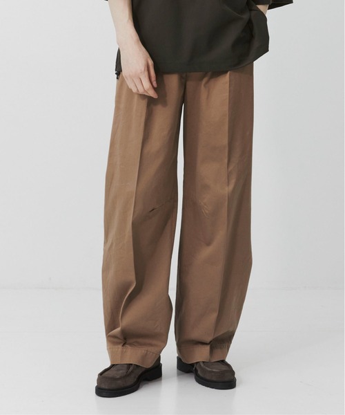 パブリックトウキョウ　PUBLIC CHINOS　バレルレッグイージー　サイズ1 ベストセラー】PUBLIC CHINOS バレルレッグイージー /バルーン/大人気