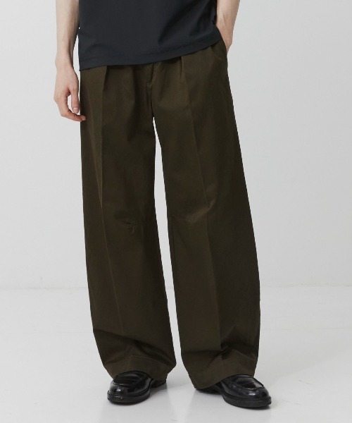 ベストセラー】PUBLIC CHINOS バレルレッグイージー /バルーン/大人気
