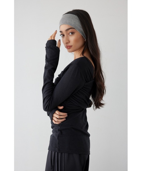 ALEXIA STAM（アリシアスタン）の「Off One Shoulder Top /オフ