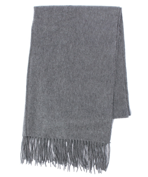 BEAMS LIGHTS Women's（ビームスライツ ウィメンズ）の「BEAMS LIGHTS / カシミヤ 無地ストール（ストール/ショール・レディース・チャコールグレー/ブラウン系その他/ネイビー・ONE SIZE）」の2枚目の写真