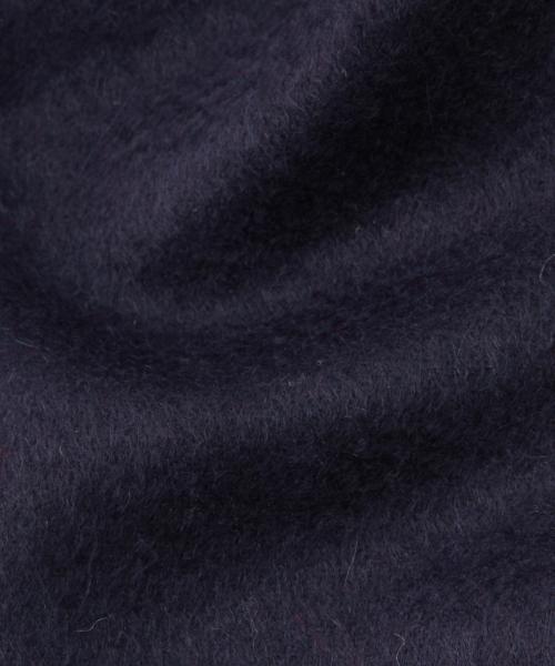 BEAMS LIGHTS Women's（ビームスライツ ウィメンズ）の「BEAMS LIGHTS / カシミヤ 無地ストール（ストール/ショール・レディース・チャコールグレー/ブラウン系その他/ネイビー・ONE SIZE）」の11枚目の写真