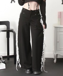 DearMyLoveMillor（ディアマイラブミラー）の「ローウエストワイドパンツ（その他パンツ）」