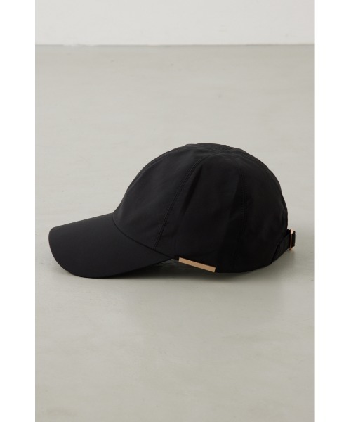 AZUL by moussy（アズールバイマウジー）の「メタルプレートキャップ（キャップ・レディース・ブラック/ライトベージュ・FREE）」の6枚目の写真