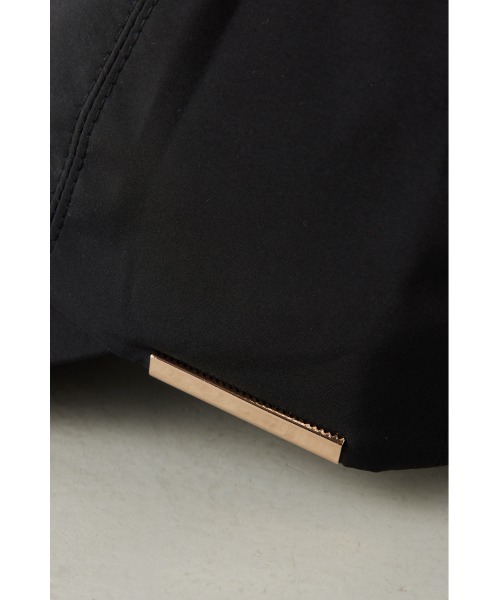 AZUL by moussy（アズールバイマウジー）の「メタルプレートキャップ（キャップ・レディース・ブラック/ライトベージュ・FREE）」の10枚目の写真