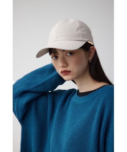 AZUL by moussy（アズールバイマウジー）の「メタルプレートキャップ（キャップ・レディース・ブラック/ライトベージュ・FREE）」の15枚目の写真