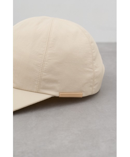 AZUL by moussy（アズールバイマウジー）の「メタルプレートキャップ（キャップ・レディース・ブラック/ライトベージュ・FREE）」の21枚目の写真