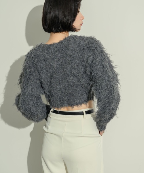 ♩試着のみ♩ YONFA フラッシータートルニット　チャコールグレー yonfa ヨンファ フラッシータートルニット チャコールグレー - メルカリ