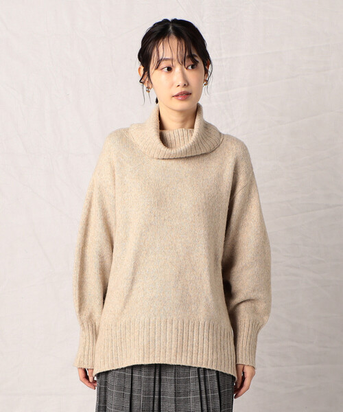 【セール】ソフトタッチ オフタートルニット（ニット/セーター）｜Comme ca Mature（コムサマチュア） 6,930円