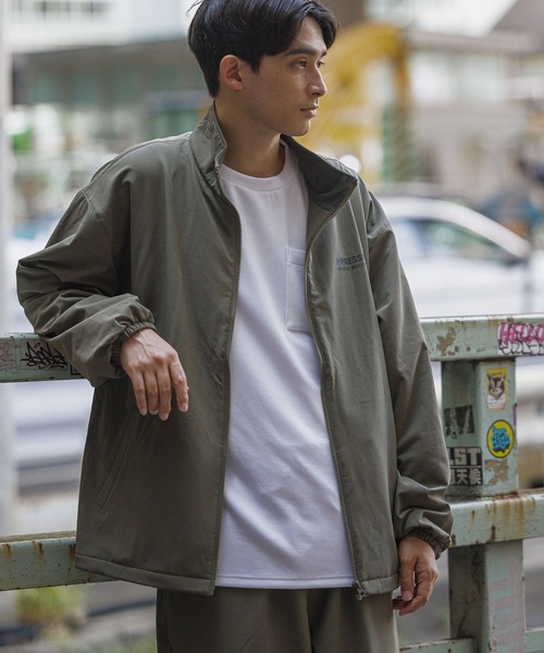 LAKOLE(ラコレ)の「ストレッチスタンドブルゾン<PARK by LAKOLE> / 150531(ブルゾン・メンズ・ブラック/オリーブ・MEDIUM/LARGE)」の1枚目の写真