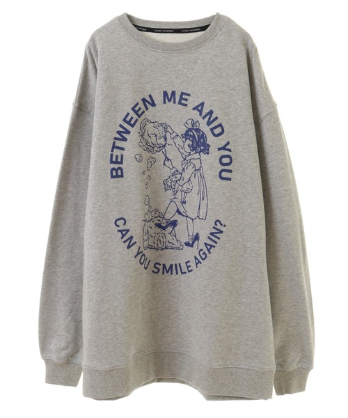 Candy Stripper（キャンディストリッパー）の「BETWEEN ME AND YOU SWEAT ワンピース（スウェット・レディース・オフホワイト/ヘザーグレー/ブラック・2）」の18枚目の写真