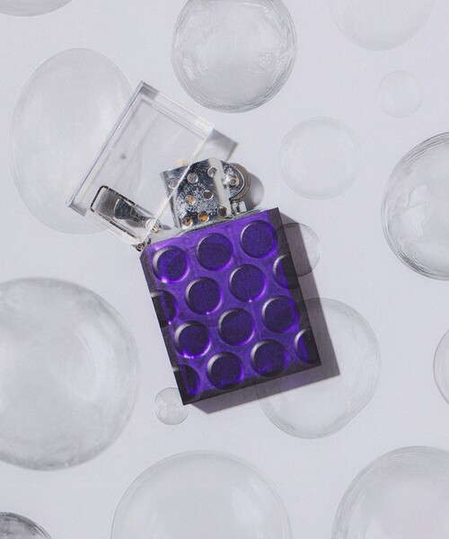 bpr BEAMS（ビーピーアール ビームス ）の「ハードエッジ バブル ライター（アッシュトレイ/ライター・レディース・ライトブルー/その他/ピンク/グリーン/オレンジ/パープル・ONE SIZE）」の4枚目の写真