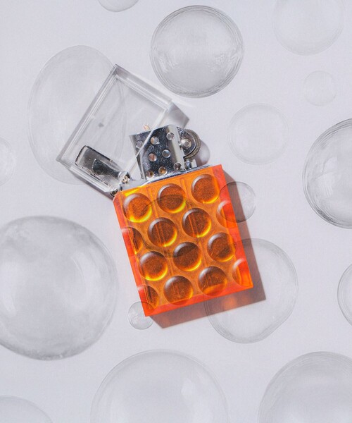 bpr BEAMS（ビーピーアール ビームス ）の「ハードエッジ バブル ライター（アッシュトレイ/ライター・レディース・ライトブルー/その他/ピンク/グリーン/オレンジ/パープル・ONE SIZE）」の6枚目の写真