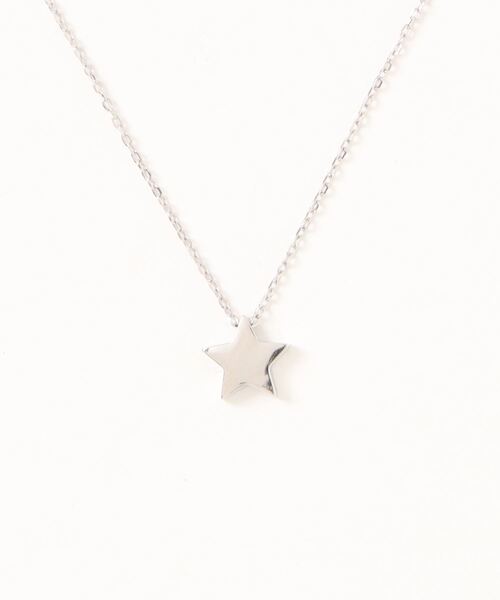 Fun & Daily（ファンアンドデイリー）の「F&D : タイニースターネックレス（ネックレス・レディース・シルバー・FREE）」の6枚目の写真