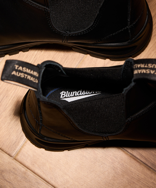Blundstone（ブランドストーン）の「Blundstone / ブランドストーン LUG BOOT BS2240（ブーツ・メンズ・ブラック・90/80/70）」の4枚目の写真