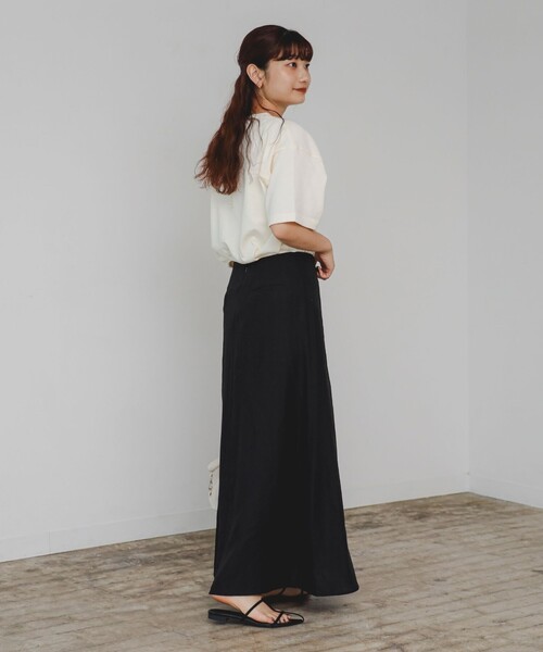 B:MING by BEAMS(ビーミングバイビームス)の「プリント フットボール Tシャツ(Tシャツ/カットソー・レディース・ネイビー/ブラック系その他4/オフホワイト・ONE SIZE)」の5枚目の写真