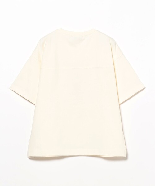 B:MING by BEAMS(ビーミングバイビームス)の「プリント フットボール Tシャツ(Tシャツ/カットソー・レディース・ネイビー/ブラック系その他4/オフホワイト・ONE SIZE)」の18枚目の写真