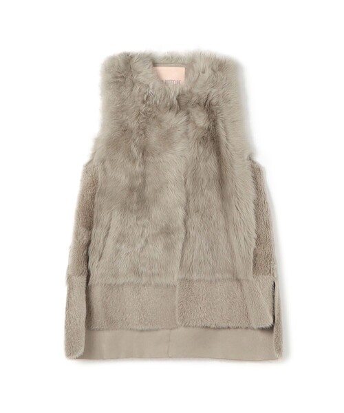 値下Karl Donoghueリバーシブルムートンジレ ベスト カールドノヒュー Karl Donoghue（カール ドナヒュー）の「【KARL DONOGHUE