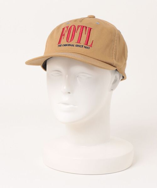 FRUIT OF THE LOOM（フルーツオブザルーム）の「【FRUIT OF THE LOOM】EX ACCENT STITCH CAP/ステッチキャップ（キャップ・レディース・ホワイト/ブラック/ブラウン/グリーン・FREE）」の3枚目の写真